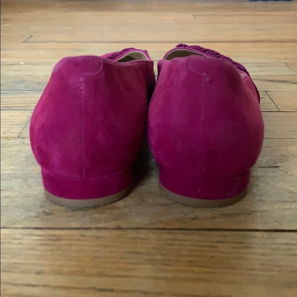 Pink suede 7 Talbots flats! - Picture 2 of 6